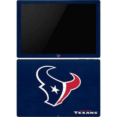 NFL Houston Texans Distressed Surface Pro 6 Skin