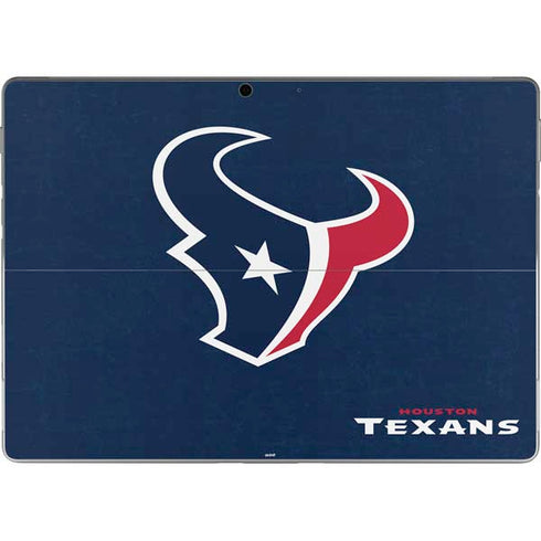 NFL Houston Texans Distressed Surface Pro 9 Skin