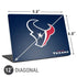 NFL Houston Texans Distressed Universal Laptop 12in (9.8 x 6.8in) Skin