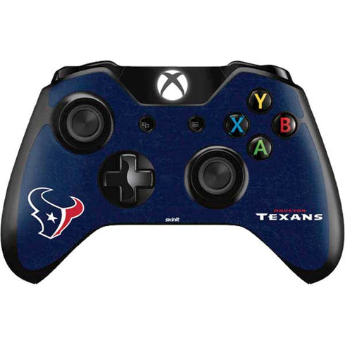 NFL Houston Texans Distressed Xbox One Controller Skin