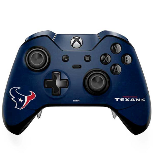 NFL Houston Texans Distressed Xbox One Elite Controller Skin