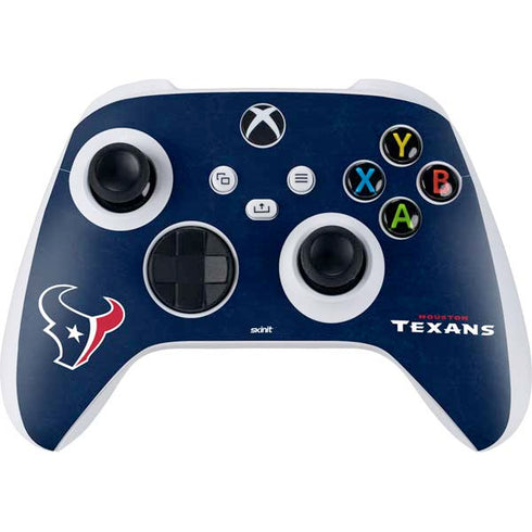NFL Houston Texans Distressed Xbox Series S Controller Skin