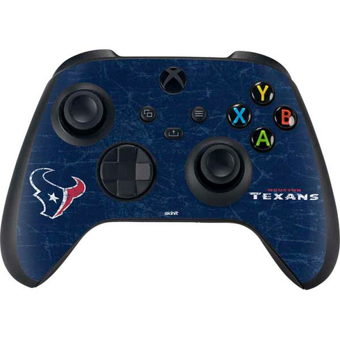 NFL Houston Texans Distressed Xbox Series X Bundle Skin