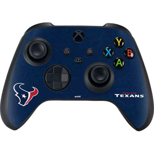 NFL Houston Texans Distressed Xbox Series X Controller Skin