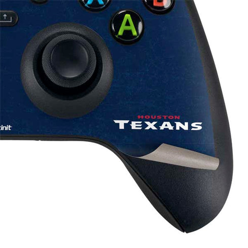 NFL Houston Texans Distressed Xbox Series X Controller Skin