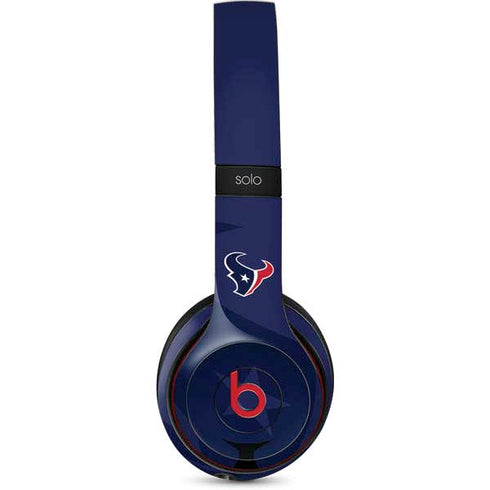 NFL Houston Texans Double Vision Beats Solo 2 Wireless Skin