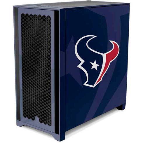 NFL Houston Texans Double Vision Corsair 4000D Tempered Glass Mid-Tower ATX Case Skin
