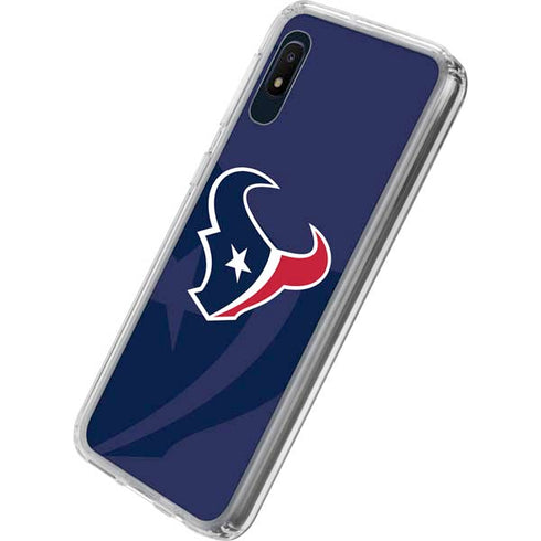 NFL Houston Texans Double Vision Galaxy A10e Clear Case