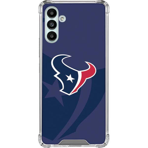 NFL Houston Texans Double Vision Galaxy A13 5G Clear Case