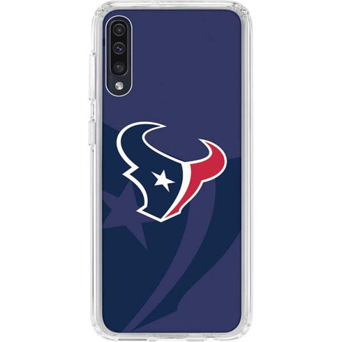NFL Houston Texans Double Vision Galaxy A50 Clear Case
