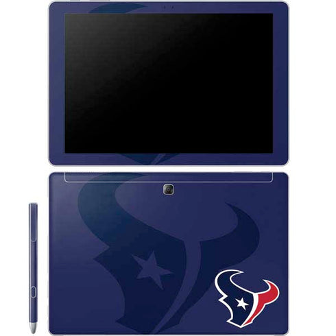 NFL Houston Texans Double Vision Galaxy Book 12in Skin