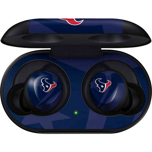 NFL Houston Texans Double Vision Galaxy Buds Skin