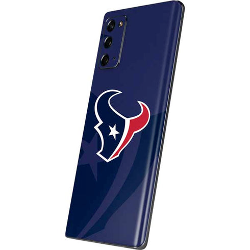 NFL Houston Texans Double Vision Galaxy Note20 5G Skin