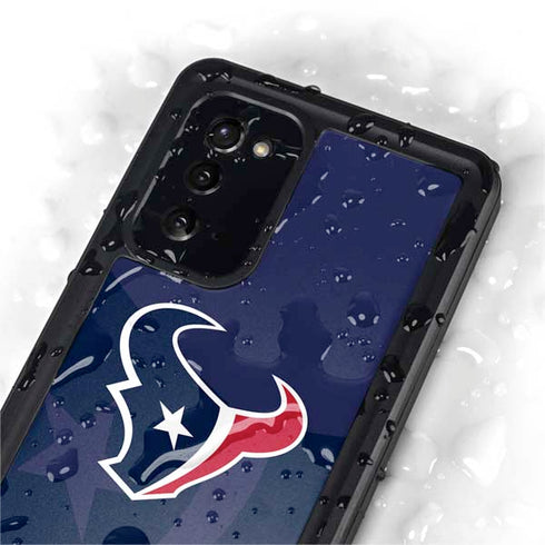 NFL Houston Texans Double Vision Galaxy Note20 5G Waterproof Case