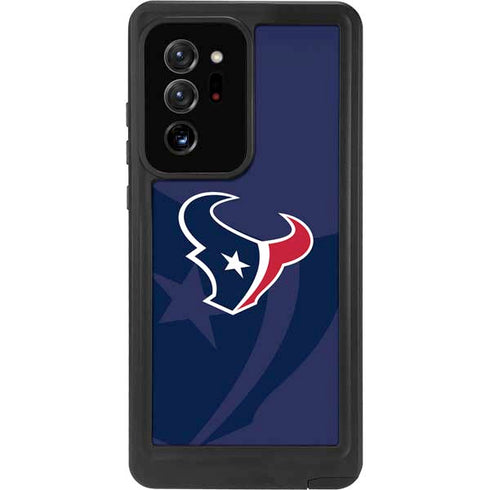 NFL Houston Texans Double Vision Galaxy Note20 Ultra 5G Waterproof Case