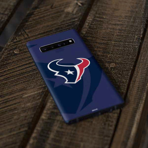 NFL Houston Texans Double Vision Galaxy S10 Plus Skin