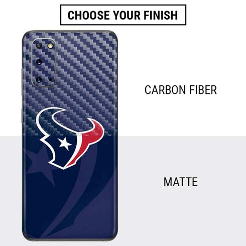 NFL Houston Texans Double Vision Galaxy S20 Skin