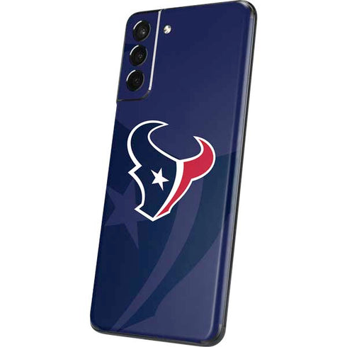 NFL Houston Texans Double Vision Galaxy S21 Plus 5G Skin