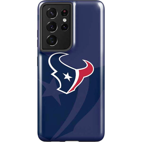 NFL Houston Texans Double Vision Galaxy S21 Ultra 5G Pro Case