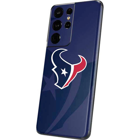 NFL Houston Texans Double Vision Galaxy S21 Ultra 5G Skin