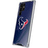 NFL Houston Texans Double Vision Galaxy S22 Ultra Clear Case