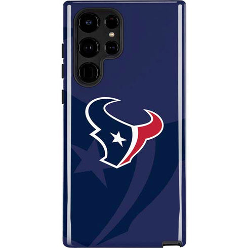 NFL Houston Texans Double Vision Galaxy S22 Ultra Pro Case