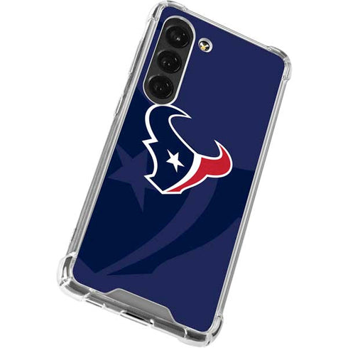 NFL Houston Texans Double Vision Galaxy S23 Clear Case