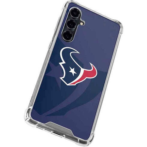 NFL Houston Texans Double Vision Galaxy S23 FE Clear Case