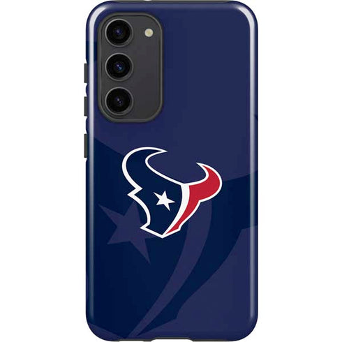 NFL Houston Texans Double Vision Galaxy S23 Plus Pro Case