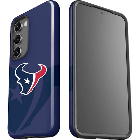 NFL Houston Texans Double Vision Galaxy S23 Plus Pro Case