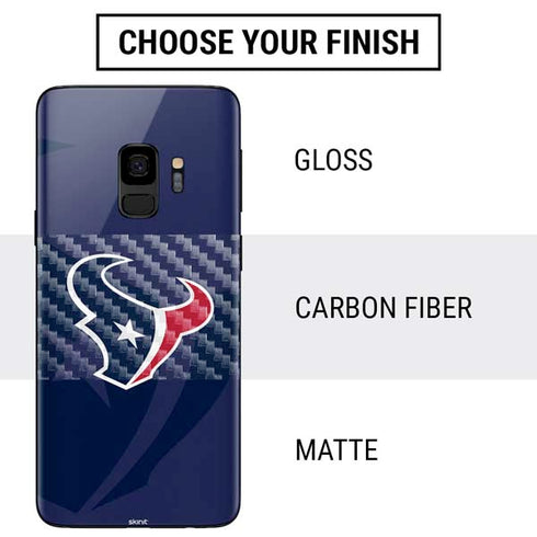 NFL Houston Texans Double Vision Galaxy S9 Skin