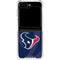 NFL Houston Texans Double Vision Galaxy Z Flip5 5G Clear Case