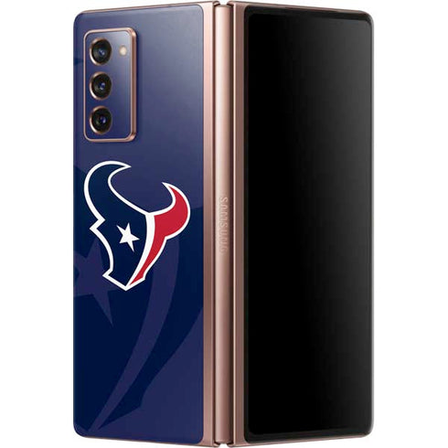 NFL Houston Texans Double Vision Galaxy Z Fold2 5G Skin