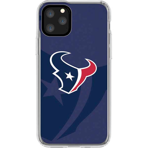 NFL Houston Texans Double Vision iPhone 11 Pro Clear Case
