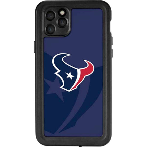 NFL Houston Texans Double Vision iPhone 11 Pro Max Waterproof Case