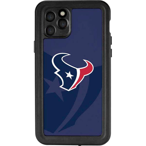 NFL Houston Texans Double Vision iPhone 11 Pro Waterproof Case