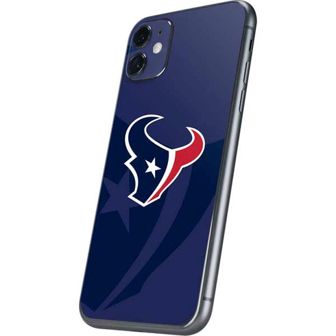 NFL Houston Texans Double Vision iPhone 11 Skin