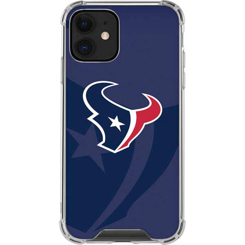 NFL Houston Texans Double Vision iPhone 12 Clear Case