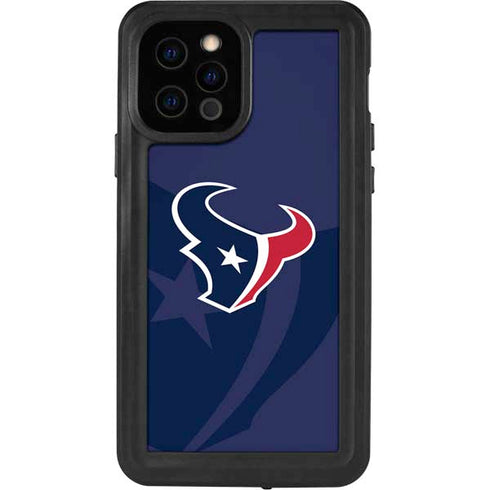 NFL Houston Texans Double Vision iPhone 12 Pro Waterproof Case