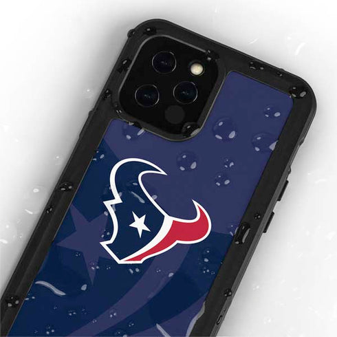 NFL Houston Texans Double Vision iPhone 12 Pro Waterproof Case