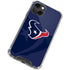 NFL Houston Texans Double Vision iPhone 13 Mini Clear Case