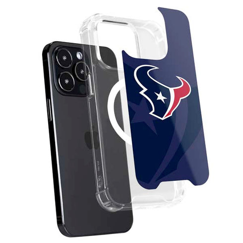 NFL Houston Texans Double Vision iPhone 13 Pro Max MagSafe Case