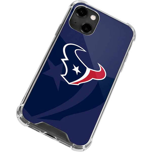 NFL Houston Texans Double Vision iPhone 14 Clear Case
