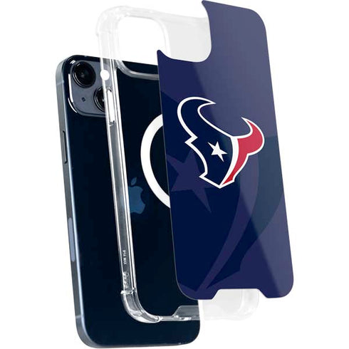 NFL Houston Texans Double Vision iPhone 14 Plus MagSafe Case