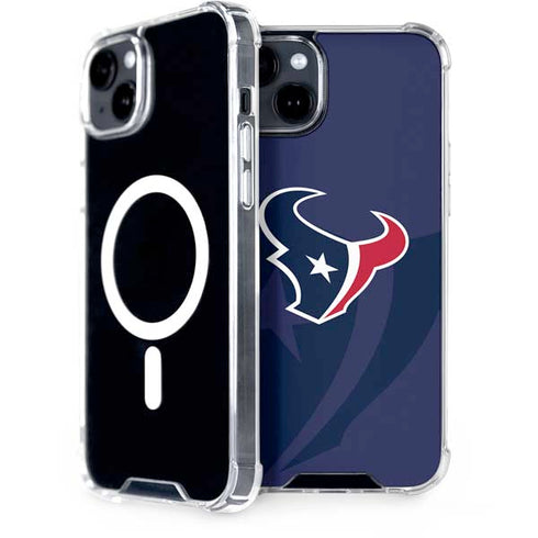 NFL Houston Texans Double Vision iPhone 15 Plus MagSafe Case