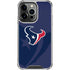 NFL Houston Texans Double Vision iPhone 14 Pro Clear Case