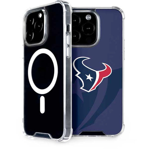 NFL Houston Texans Double Vision iPhone 14 Pro MagSafe Case