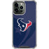 NFL Houston Texans Double Vision iPhone 14 Pro Max Clear Case