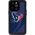 NFL Houston Texans Double Vision iPhone 14 Pro Waterproof Case