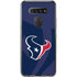 NFL Houston Texans Double Vision LG K51/Q51 Clear Case